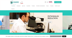 Desktop Screenshot of patologija.lt